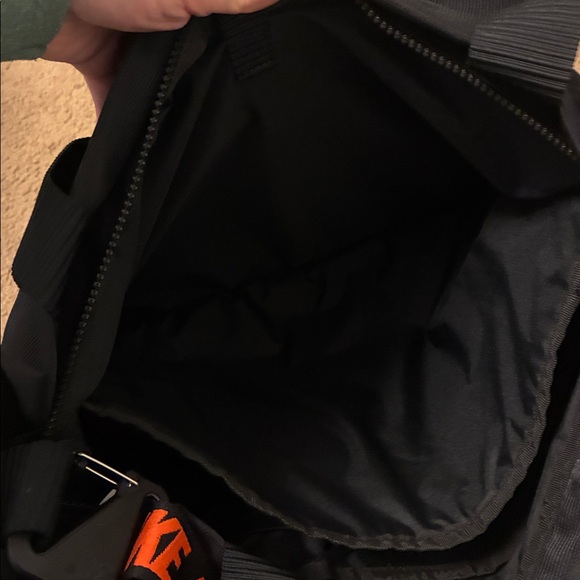 Nike Black Tote with Orange Strap - Picture 7 of 10